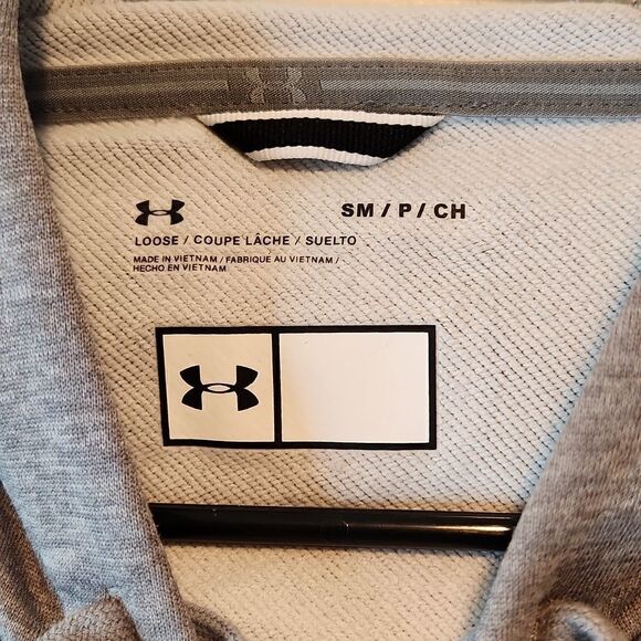 Under Armour Long Sleeve Pullover Hoodie Jogging/Exercise Women's Size Sm/P Gray - Picture 7 of 10